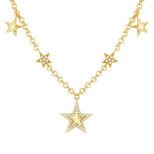 Truejoy Star Necklace - Gold - 240102/009