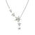 Truejoy Necklace With Etched Stars - Silver - 240103/007