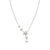 Truejoy Necklace With Etched Stars - Silver - 240103/007