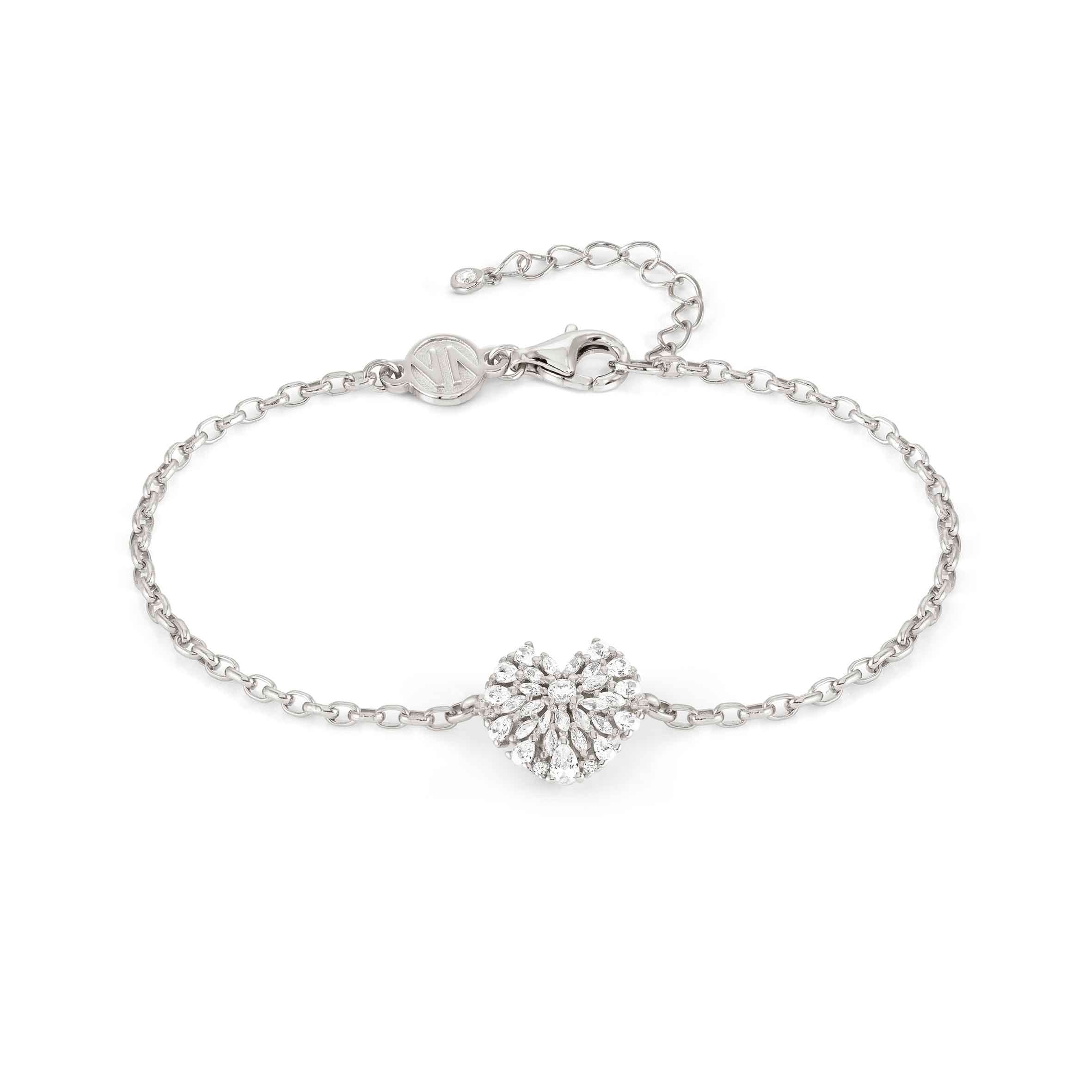 Ray Of Light Heart Bracelet - Silver - 240201/004 – Sarah Layton