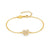 Ray Of Light Heart Bracelet - Gold - 240201/006