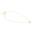 Ray Of Light Small Heart Necklace - Gold - 240202/006