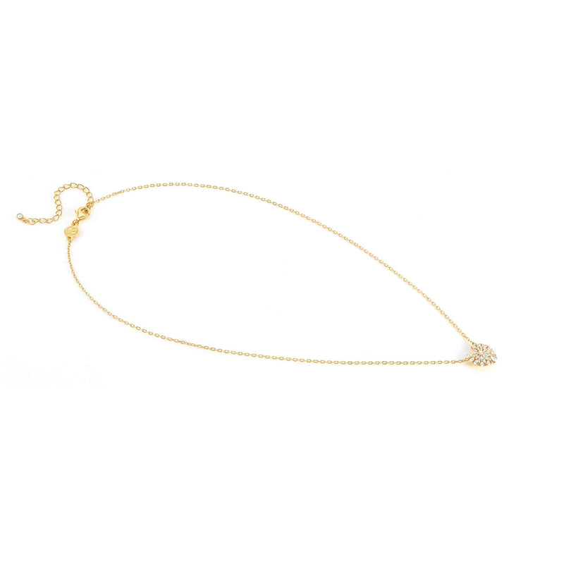 Ray Of Light Small Heart Necklace - Gold - 240202/006