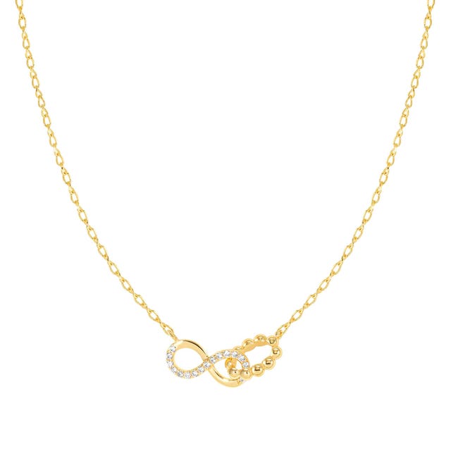 Lovecloud Infinity Necklace - Gold - 240504/005