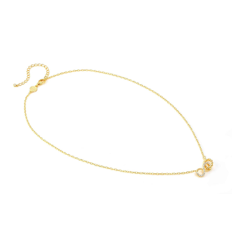 Lovecloud Infinity Necklace - Gold - 240504/005