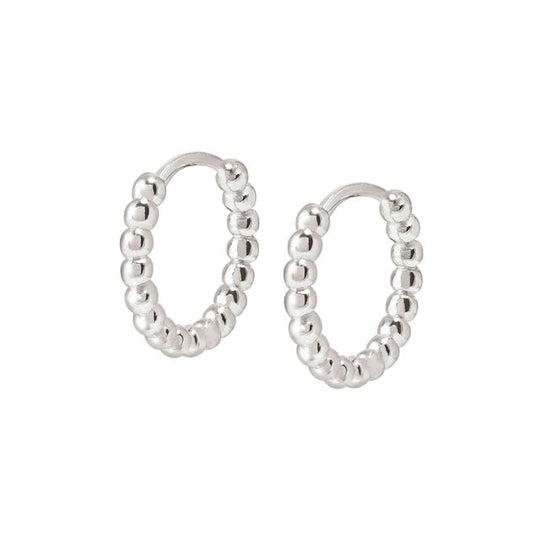 Lovecloud Hoop Earrings - Silver - 240505/010