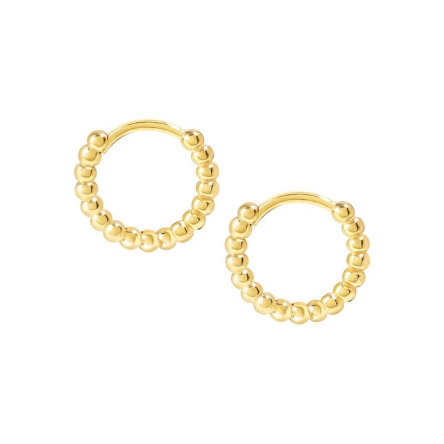 Lovecloud Hoop Earrings - Gold - 240505/012