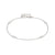 Anklet With Marquise CZ - Silver - 241001/063