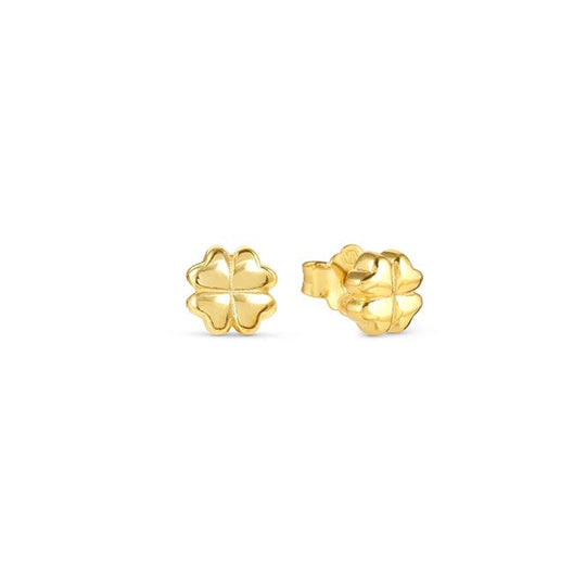 Armonica Four Leaf Stud Earrings - Gold - 241307/003