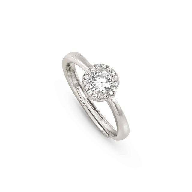 Seidivina Solitaire CZ Ring - Silver - 241400/010
