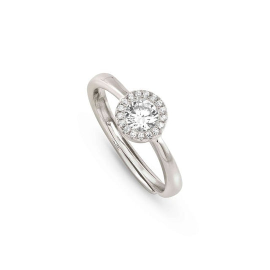 Seidivina Solitaire CZ Ring - Silver - 241400/010