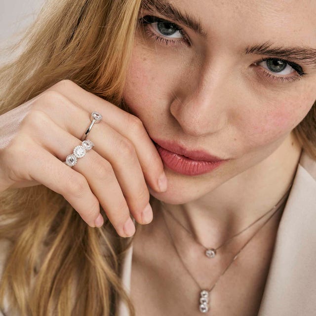 Seidivina Solitaire CZ Ring - Silver - 241400/010