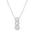 Seidivina CZ Drop Pendant Necklace - Silver - 241403/010