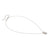 Seidivina CZ Drop Pendant Necklace - Silver - 241403/010
