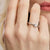 Cosmiclove Round CZ Ring - Silver - 241700/053