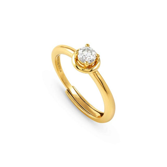 Cosmiclove Round CZ Ring - Gold - 241700/054