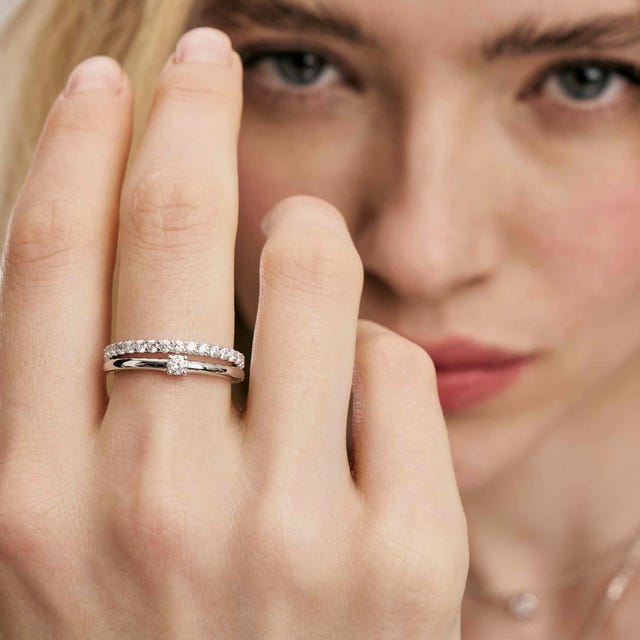 Cosmiclove CZ Ring - Silver - 241702/001