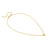 Cosmiclove Round CZ Necklace - Gold - 241706/054