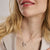 Cosmiclove Heart CZ Pendant Necklace - Rose Gold - 241708/005