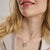 Cosmiclove CZ Circles Pendant Necklace - Gold - 241708/054
