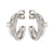 Cosmiclove CZ Pave Hoop Earrings - Silver - 241712/001