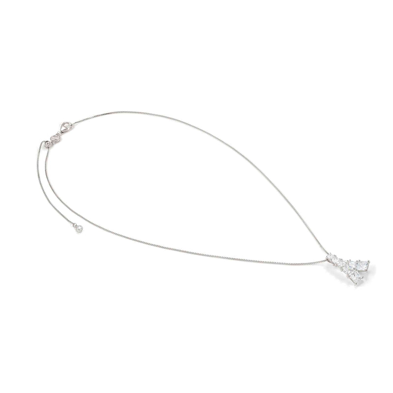 Day To Night CZ Necklace - Silver - 242104/010