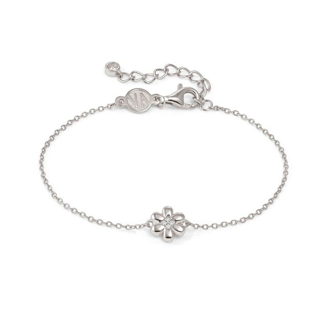 Petit Sparkle Flower Bracelet - Silver - 242300/010
