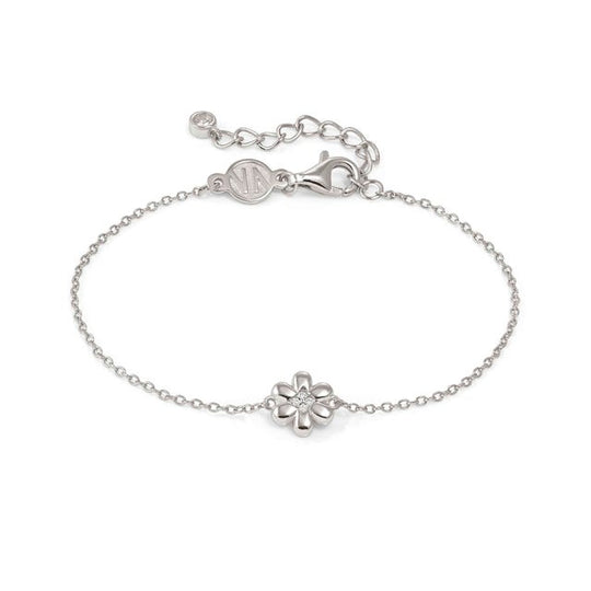Petit Sparkle Flower Bracelet - Silver - 242300/010