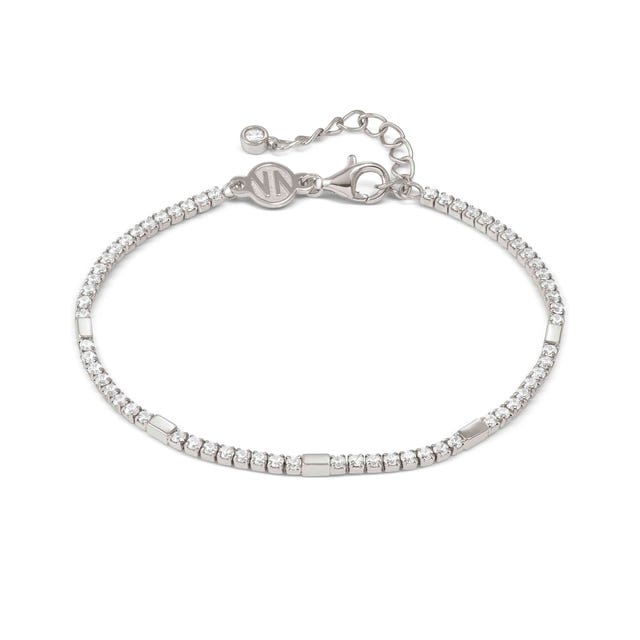Petit Sparkle Tennis Bracelet - Silver - 242301/010