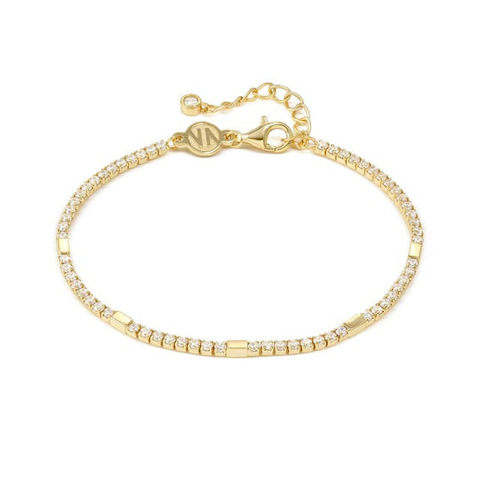 Petit Sparkle Tennis Bracelet - Gold - 242301/012