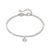 Petit Sparkle Four Leaf Clover Tennis Bracelet - Silver - 242302/001