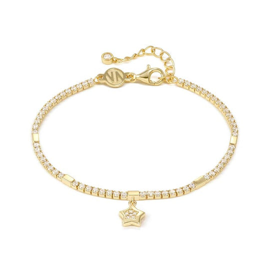 Petit Sparkle Tennis Bracelet - Gold - 242302/009