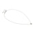 Petit Sparkle Four Leaf Clover Necklace - Silver - 242303/001