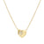 Petit Sparkle Heart Necklace - Gold - 242303/006