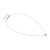 Petit Sparkle Flower Necklace - Silver - 242303/010