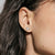 Petit Sparkle Star Stud Earrings - Silver - 242304/007