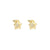 Petit Sparkle Star Stud Earrings - Gold - 242304/009