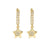 Petit Sparkle Star Hoop Earrings - Gold - 242305/009