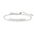 Life Bouquet CZ Bar Bracelet - Silver - 242505/010