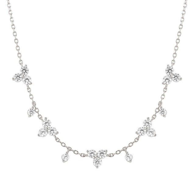 Life Bouquet Necklace - Silver - 242507/010