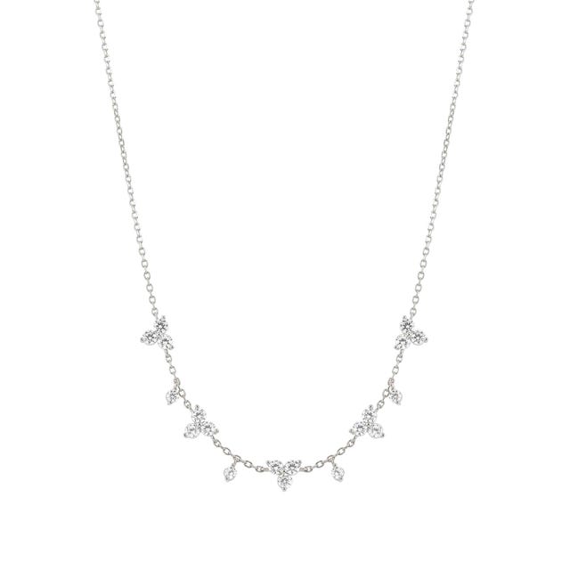 Life Bouquet Necklace - Silver - 242507/010
