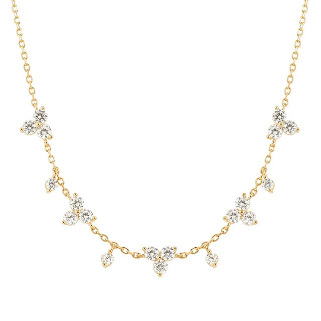 Life Bouquet Necklace - Gold - 242507/012