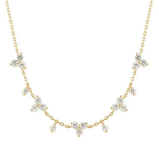 Life Bouquet Necklace - Gold - 242507/012