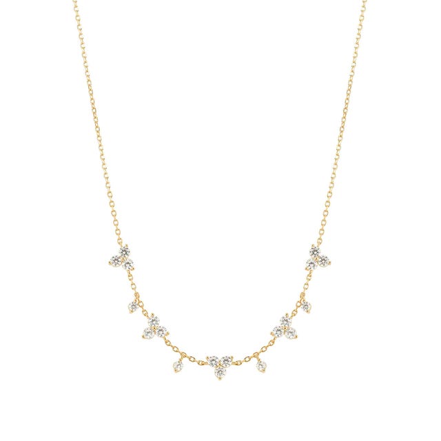 Life Bouquet Necklace - Gold - 242507/012