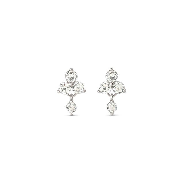 Life Bouquet Earrings - Silver - 242510/010
