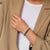 Milano Twisted Bangle - Silver - 2815SB