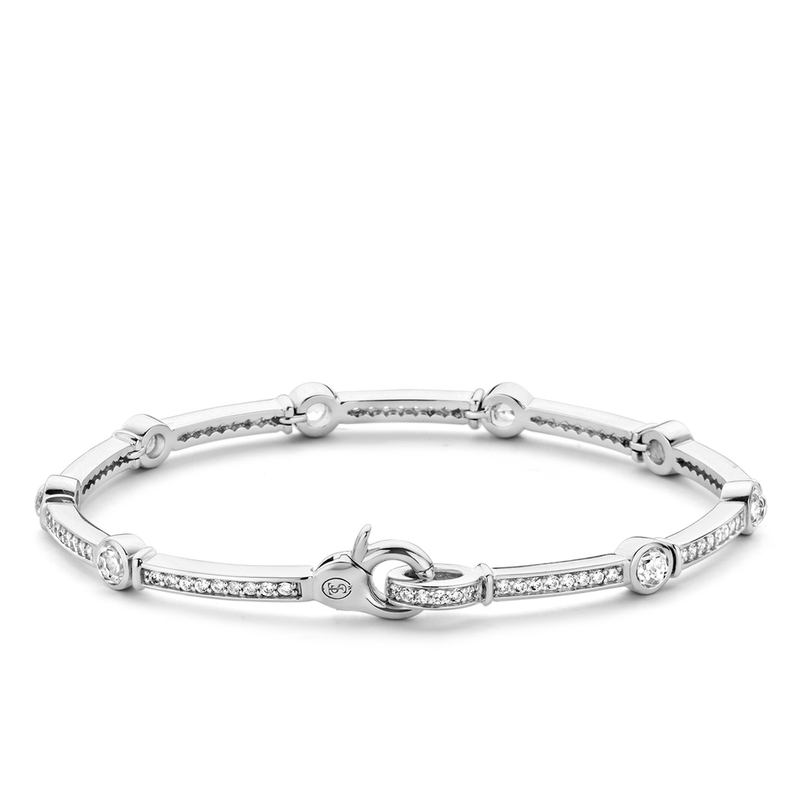 Milano CZ Bracelet - Silver - 2892ZI