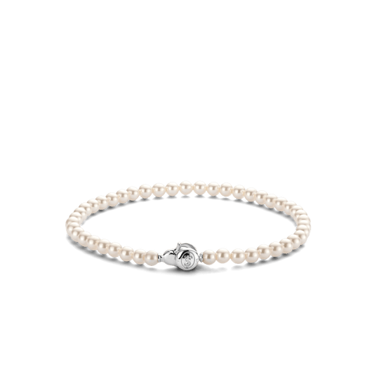 Milano Pearl Bracelet - Silver - 2908PW