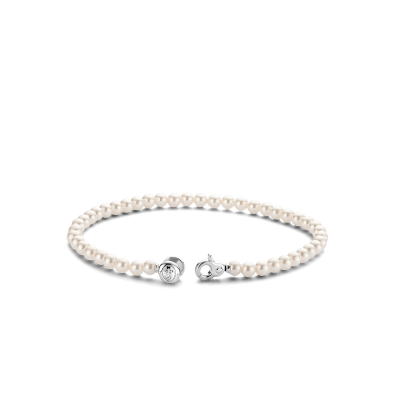 Milano Pearl Bracelet - Silver - 2908PW
