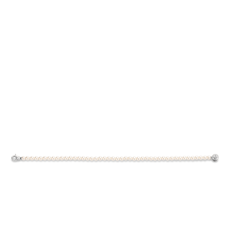 Milano Pearl Bracelet - Silver - 2908PW